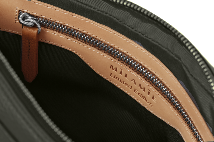 LEA torebka skórzana na ramię zieleń oliwkowa wnętrze – MILAMIE Warsaw