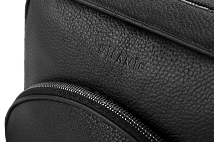 ALICE torebka skórzana na ramię czerń detal zapięcia – MILAMIE Warsaw