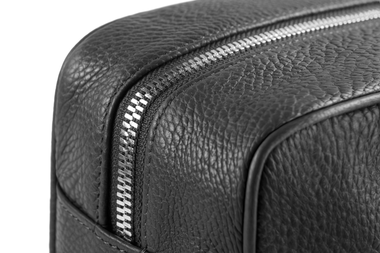 ALICE torebka skórzana na ramię antracyt detal zapięcia – MILAMIE Warsaw