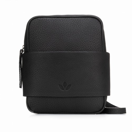 MAYA torebka skórzana na ramię czerń – MILAMIE Warsaw