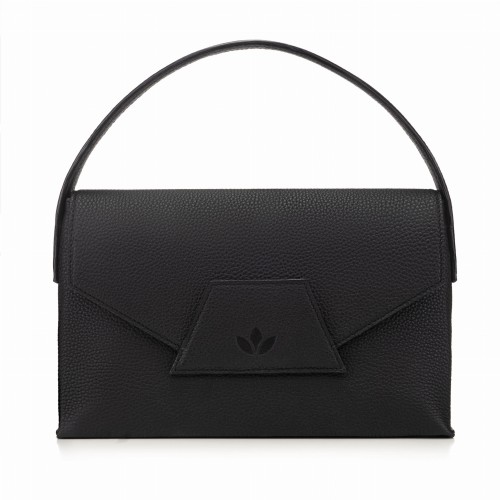 KELLY torebka klasyczna skórzana czerń – MILAMIE Warsaw