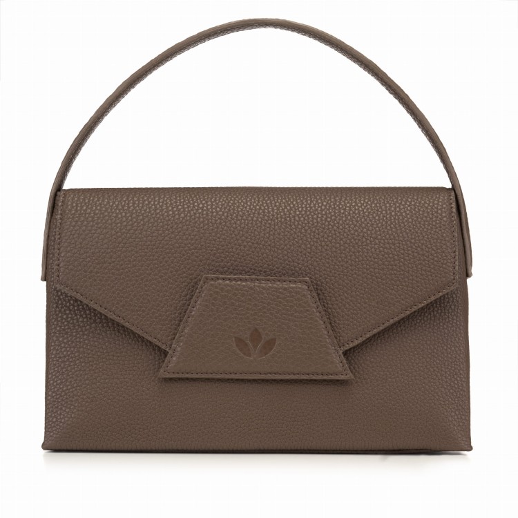 KELLY torebka klasyczna skórzana brąz czekoladowy – MILAMIE Warsaw