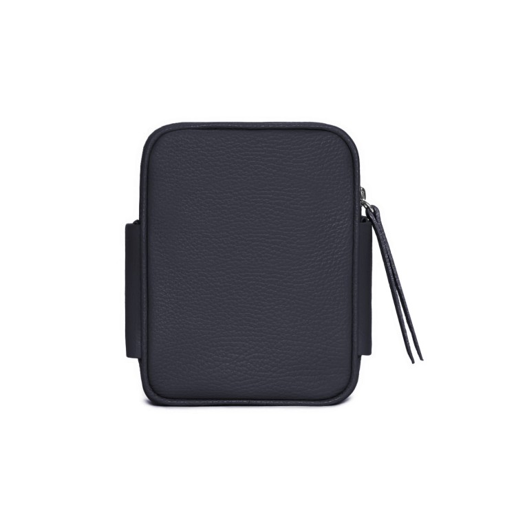 THEARTE torebka wieczorowa skórzana granat nocny – MILAMIE Warsaw