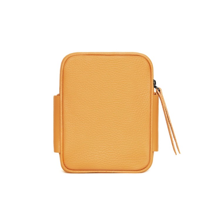 THEARTE torebka wieczorowa skórzana musztardowy – MILAMIE Warsaw