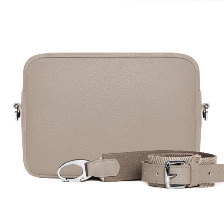 ALICE torebka skórzana na ramię beż piaskowa – MILAMIE Warsaw