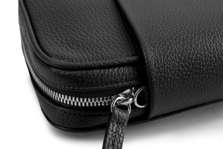 THEARTE torebka wieczorowa skórzana czerń detal zapięcia – MILAMIE Warsaw