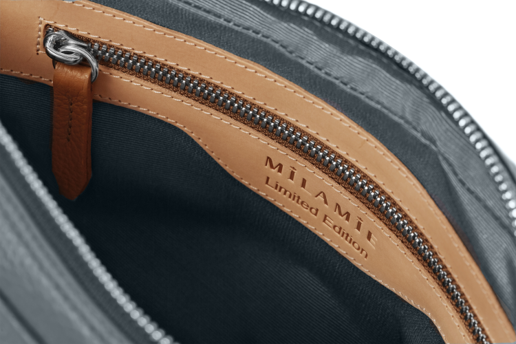 LEA torebka skórzana na ramię gołębia szarość wnętrze – MILAMIE Warsaw