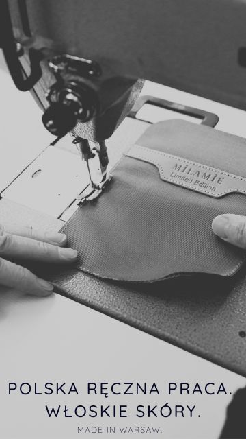  Polska ręczna praca. Włoskie skóry.