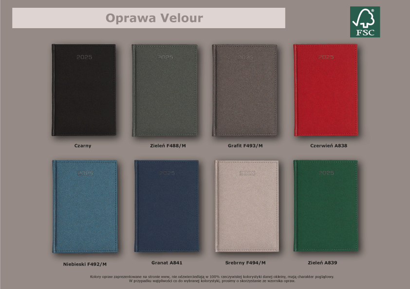 Oprawa Velour