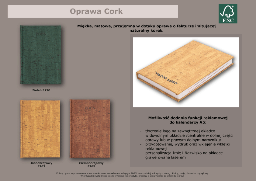 Oprawa Cork