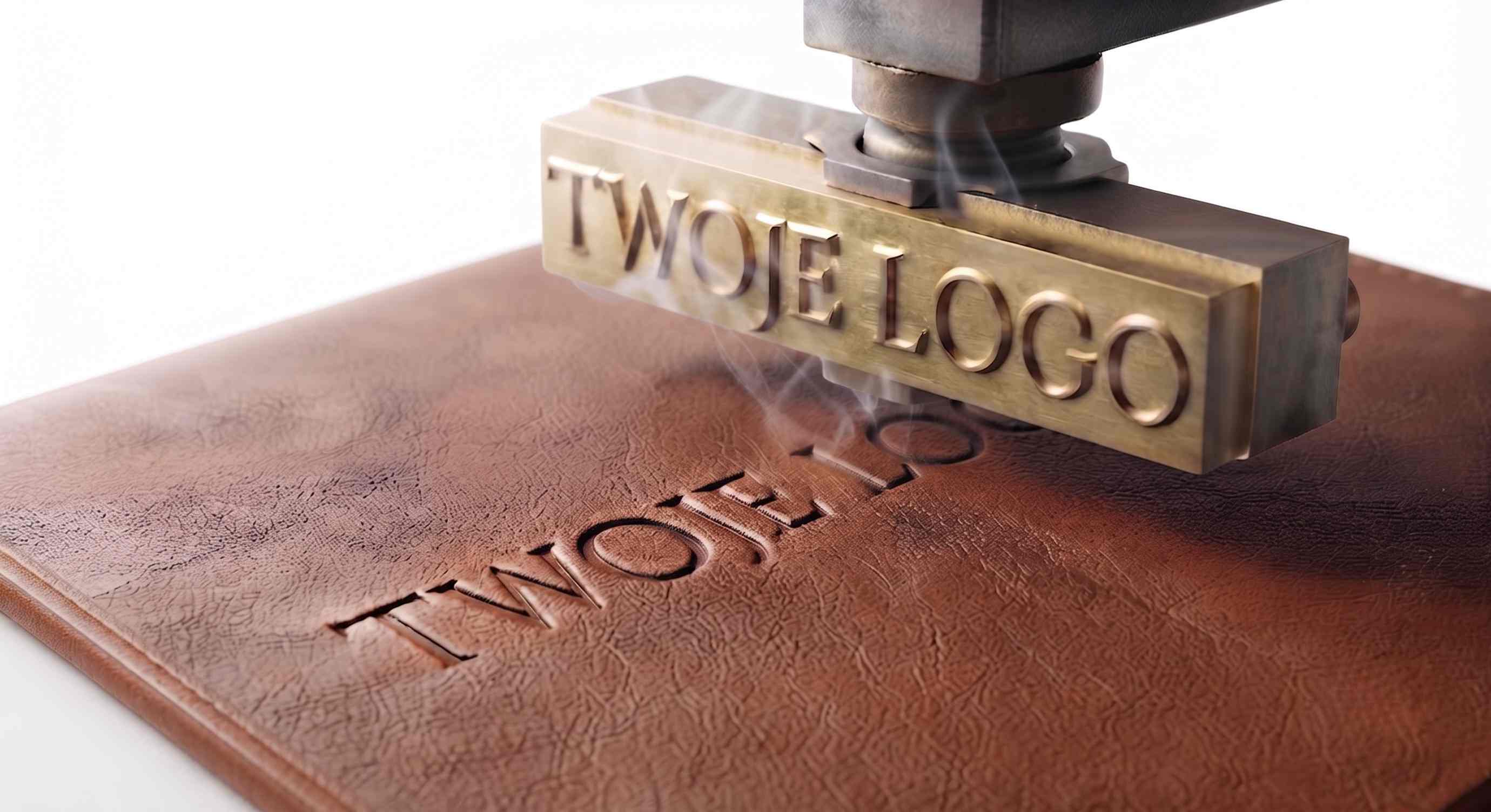 Tłoczenie logo na kalendarzu